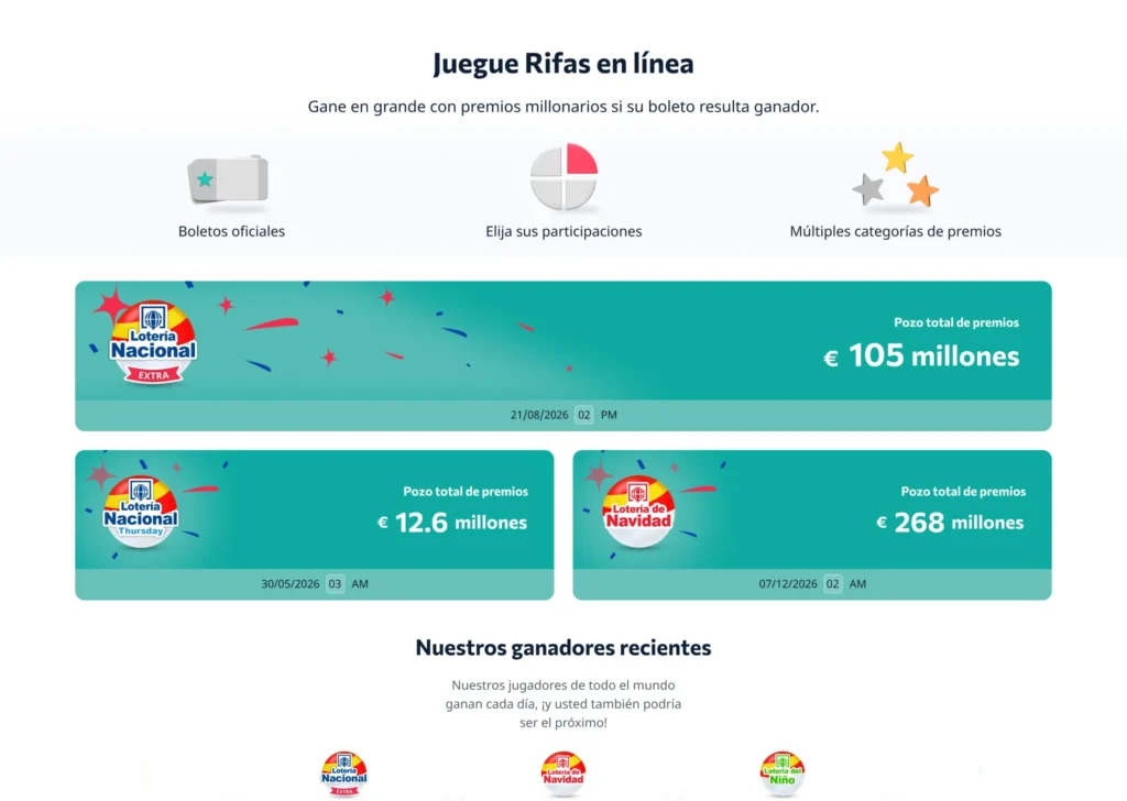 Su interfaz ideal para rifas Su interfaz ideal para rifas