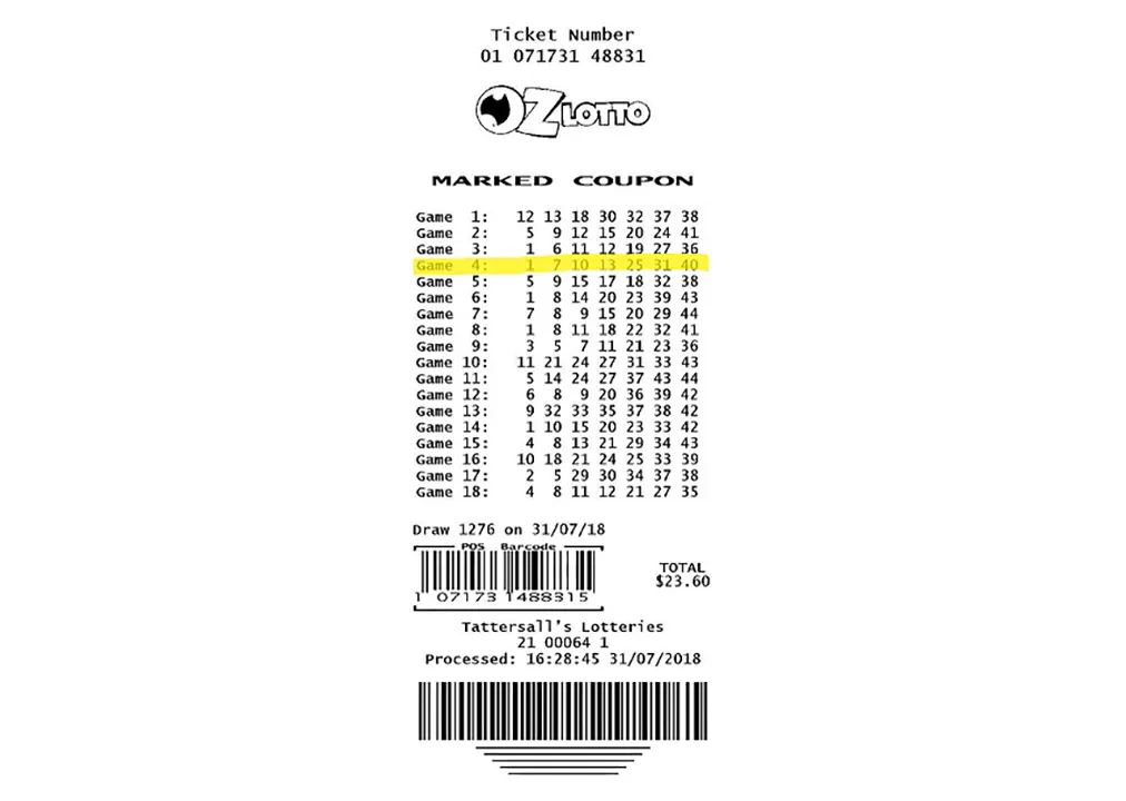 Ganho por números na Oz Lotto Ganho por números na Oz Lotto