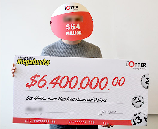 ganhador do jackpot da loteria Megabucks Oregon